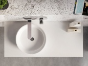 Ravak CR 019.20BL.O1 Umývadlová podomietková batéria vrátane R-boxu, čierna