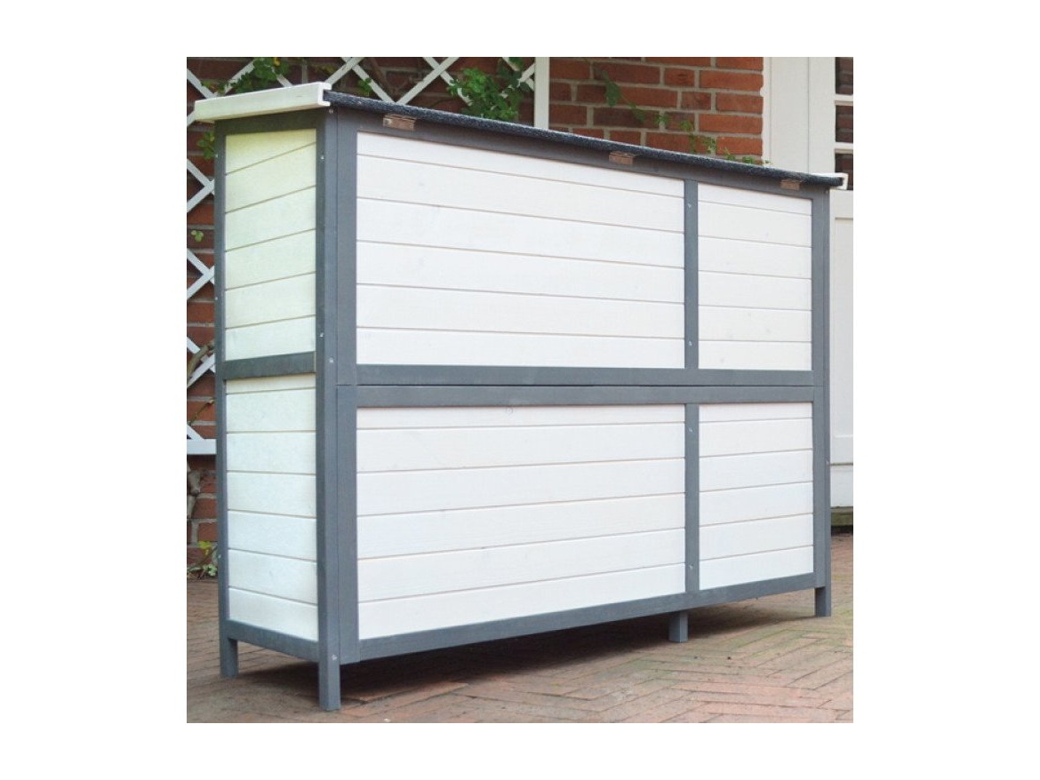 Scobax Dřevěná králíkárna MARTIN, 1220x480x1035 mm