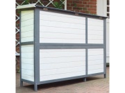 Scobax Dřevěná králíkárna MARTIN, 1220x480x1035 mm