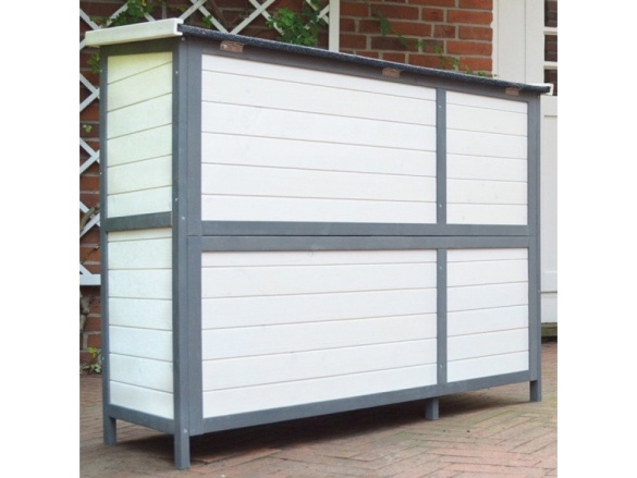 Scobax Dřevěná králíkárna MARTIN, 1220x480x1035 mm