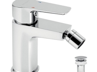 Csaptelepek – Novaservis Bidetová baterie Metalia 58, chrom, stojánková, s výpustí, 58011,0