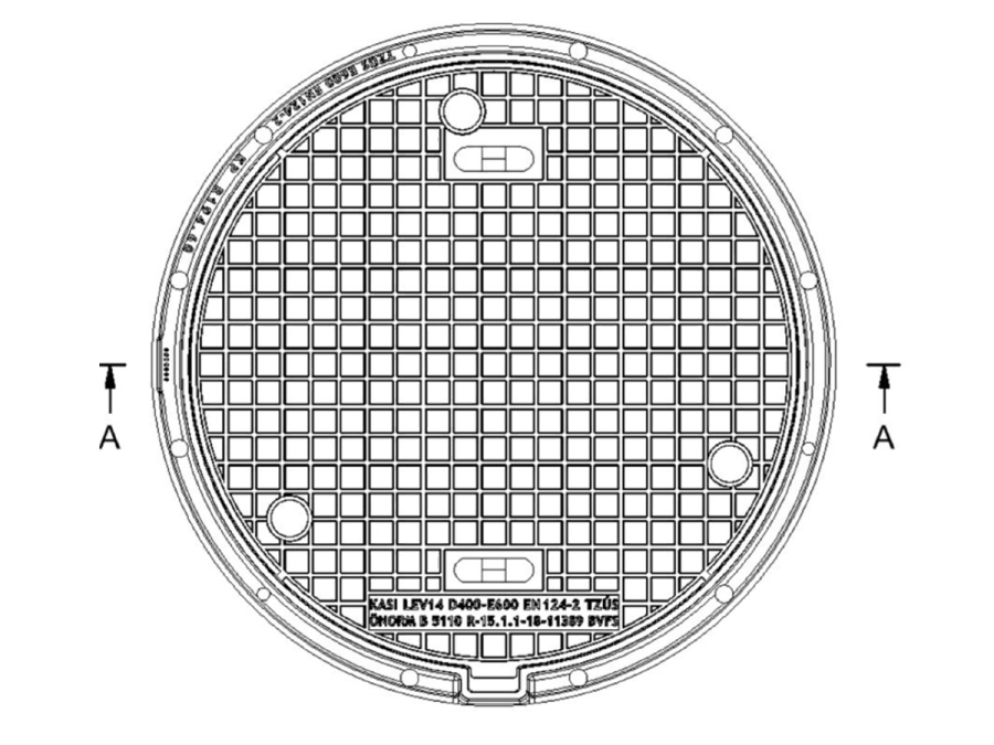 Poklop Kasi KELV14CS