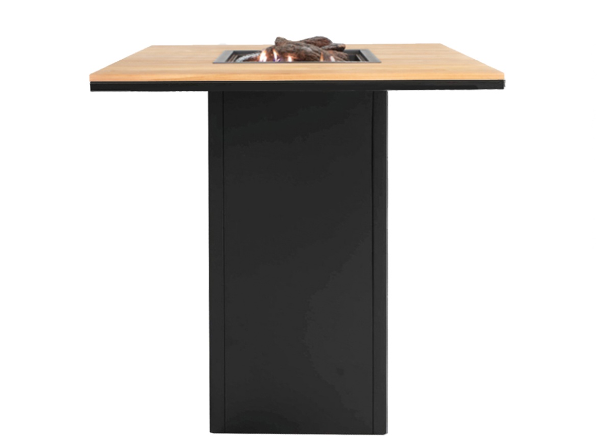 Stôl s plynovým ohniskom COSI Cosiloft 100 Wood Bar