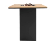 Stôl s plynovým ohniskom COSI Cosiloft 100 Wood Bar