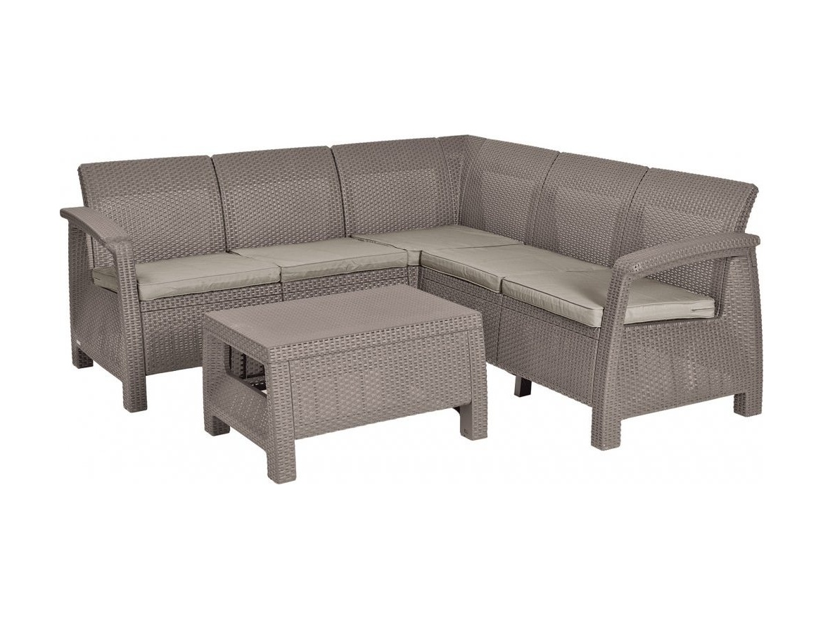 Allibert Zahradní set Corfu Relax set - cappuccino