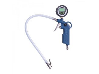 Épület –  Scheppach Vzduchová pistole s digitálním manometrem