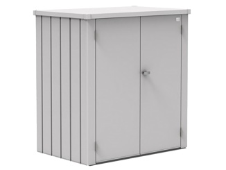 Plechové –  Romeo High MH 132 x 57 x 181 cm strieborná