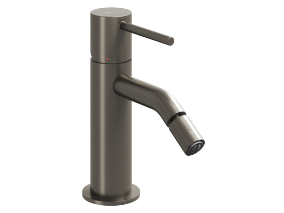 Ravak ES 056.20BLM Bidetová stojánková baterie 154 mm bez výpusti, Black Matt