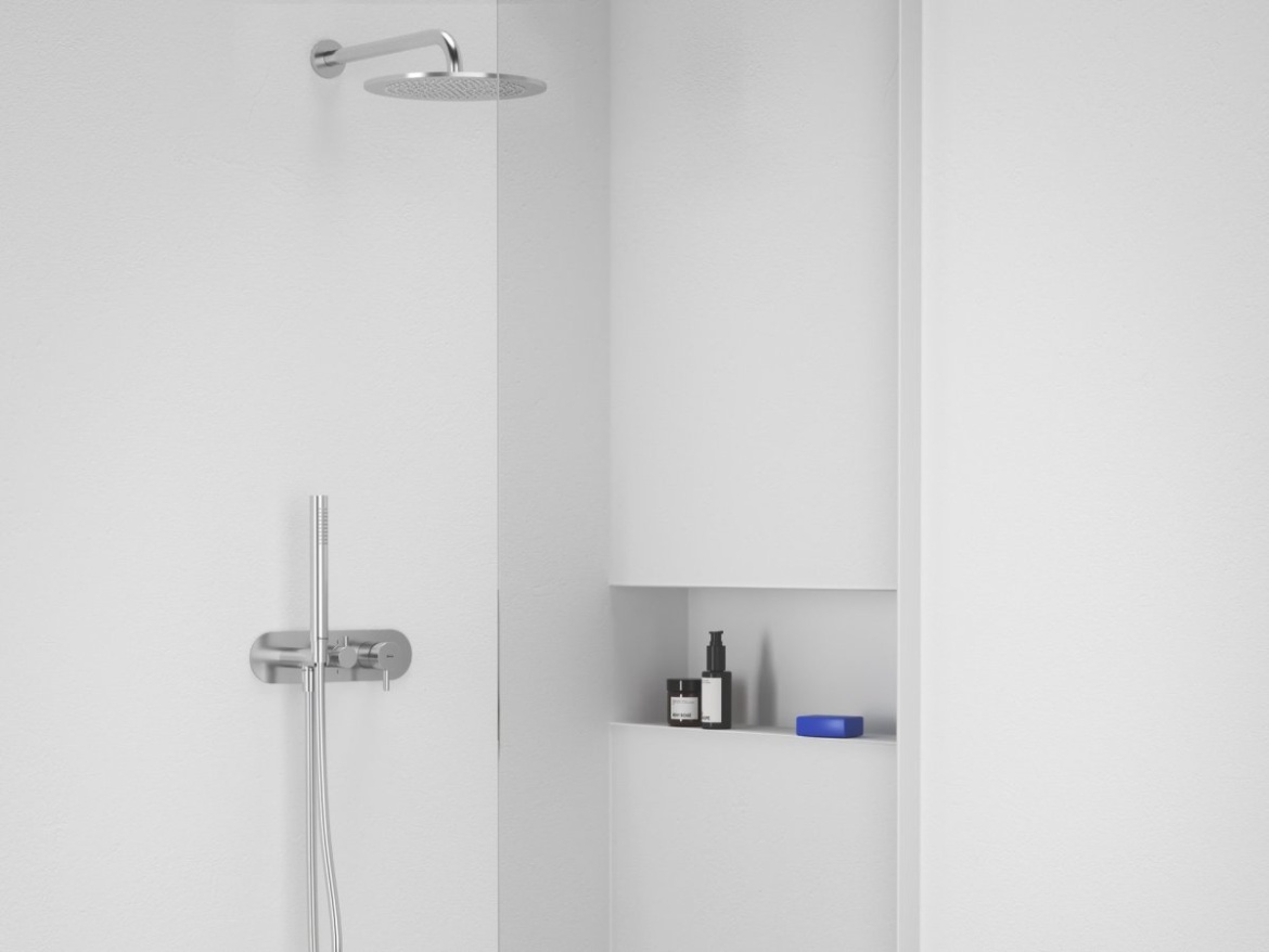 Ravak 702.60GLB Sprchové rameno boční, Gold Brushed