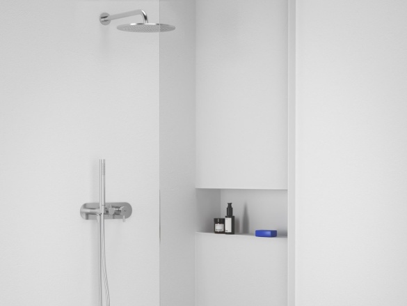 Ravak 702.60GLB Sprchové rameno boční, Gold Brushed