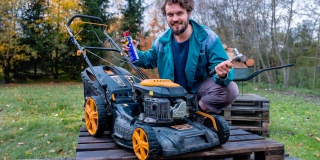 A fűnyíró teleltetése