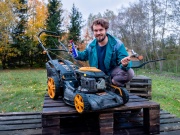 Zazimování zahradní sekačky