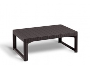 Keter Zahradní stůl Keter Lyon - 116 x 71 x 40 – 65 cm - hnědý