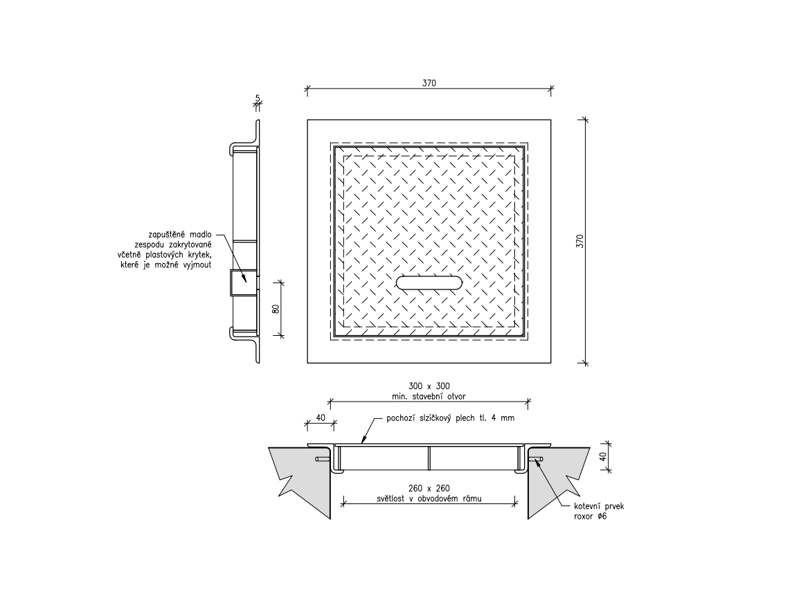 Poklop Scobax Steelsafe Drive