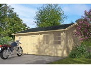 Tuindeco Moa Garage | 44mm | impregnated brown