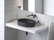 Ravak CR II 019.20BL.O1 Umyvadlová podomítková baterie s tělesem, černá