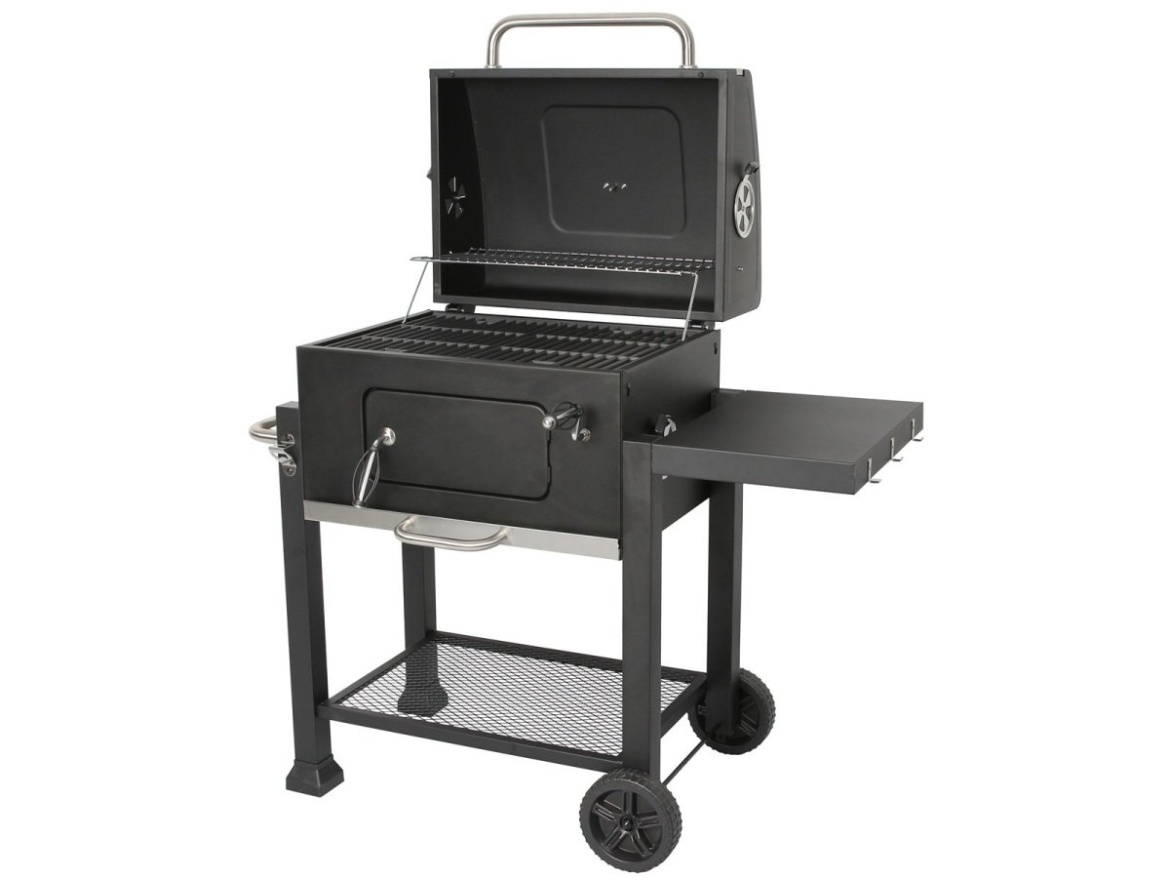 Gril na dřevěné uhlí  PRO Riwall PRO RCG 60