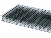 Polykarbonátová komůrková deska Arla Plast Polykarbonátová komůrková deska 16 MM ANTRACIT, 5X struktura