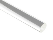 Extrudovaná lesklá plexi tyč Plexiglas XT