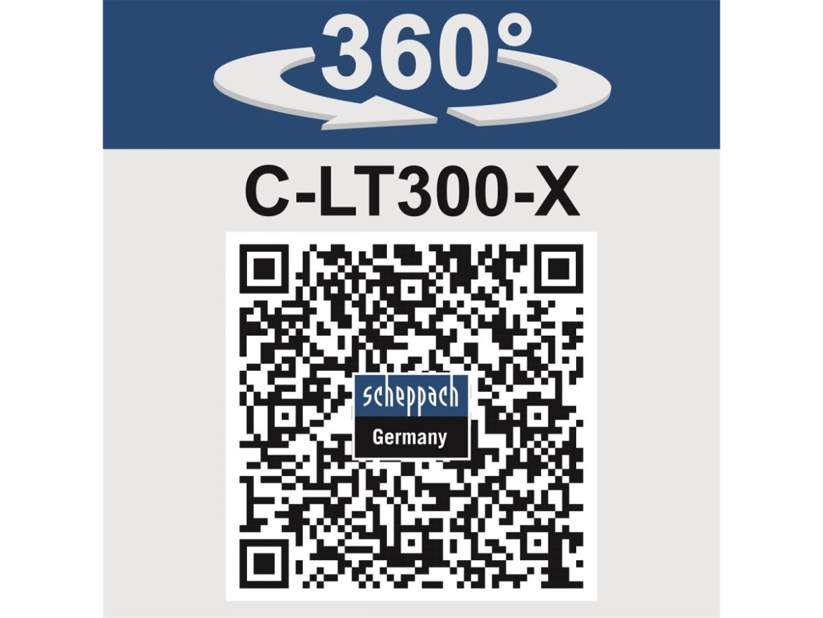 Aku 20 V IXES vyžínač (bez baterie a nabíječky) Scheppach C-LT300-X