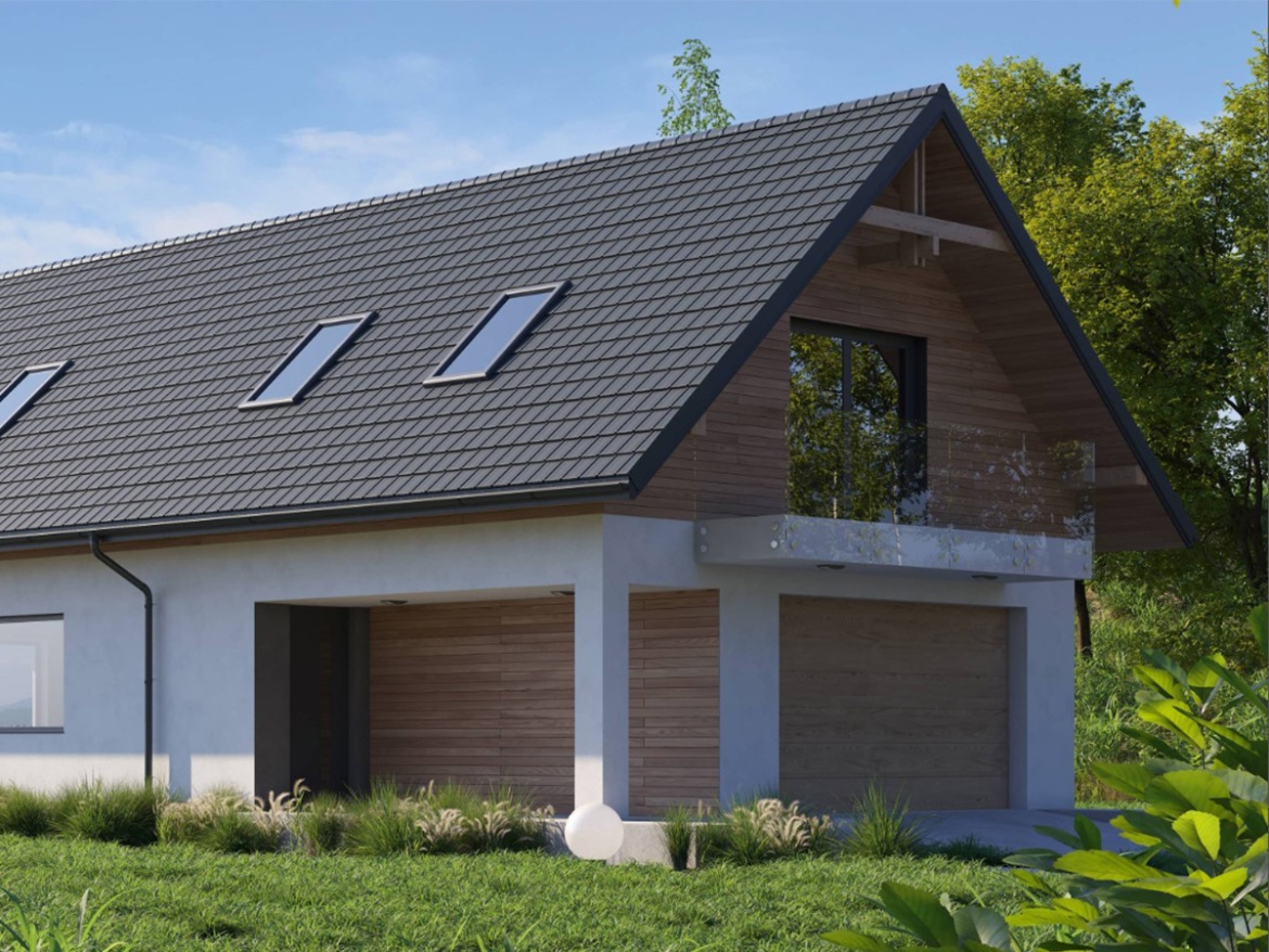 Plechová strešná škridla Budmat Como