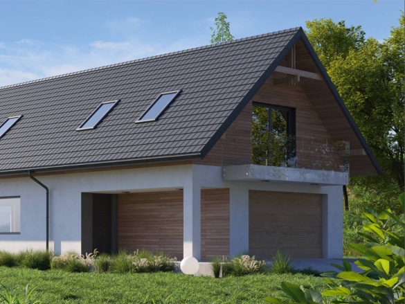 Plechová střešní taška Budmat Como