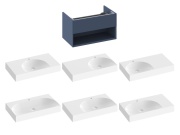 Ravak SD Lite 80 skříňka pod umyvadlo Deepsea Blue