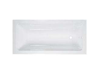 Kádak –  Lansanit Obdélníková vana LUX 180x80 mm, bílá, včetně nožiček,  LANLUX180X80