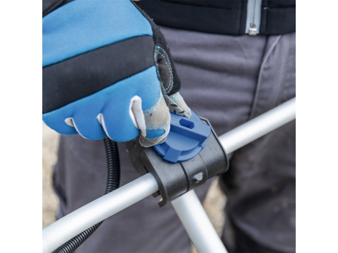 2x20 V IXES aku krovinorez 2v1 (bez batérie a nabíjačky) Scheppach BC-BCH380/40-X