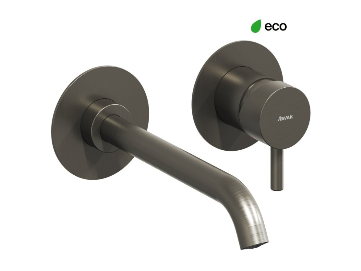 Ravak ES 019.60GLB.O1.RB07B Umyvadlová podomítková baterie bez tělesa, zlato kartáčované