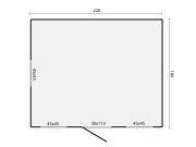 Dětský domeček Tuindeco Lola