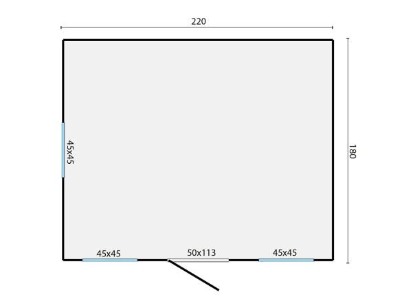 Dětský domeček Tuindeco Lola