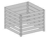 Kompostér Lanit Plast Kurt 700