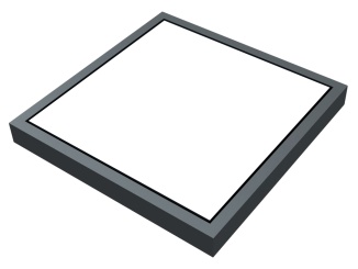 Příslušenství pro Mříž bez rámu Vlček Litava 38 mm, 455 x 455 mm, B125