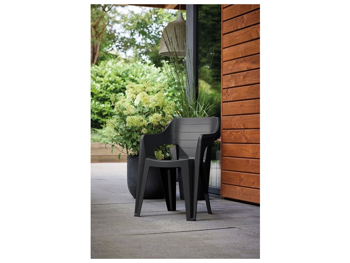 Keter Zahradní židle Keter Bilbao 57 x 57 x 79 cm - grafit