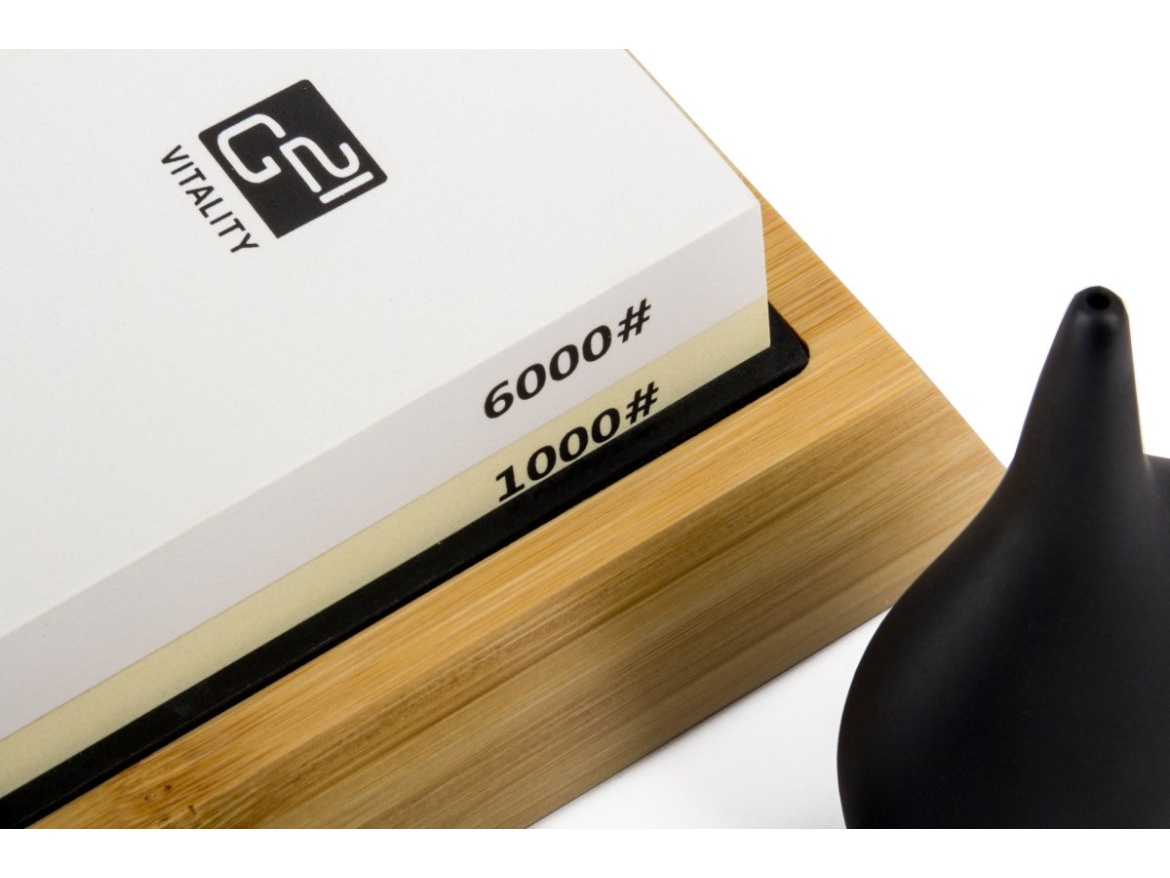 G21 Brusný kámen  zrnitost 1000/6000 s vodítkem