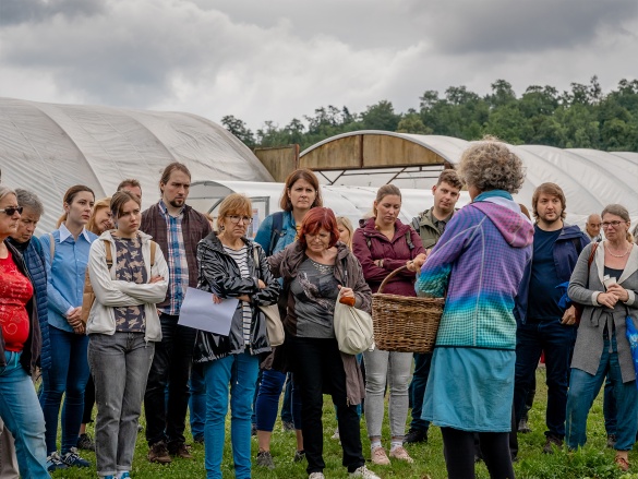 Autonóm üvegházunk egy hortibotanikus napon