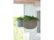 Keter Květináč  COZY S závěsný Dune