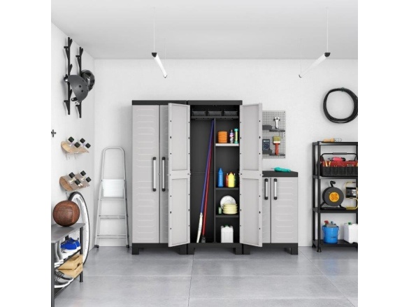 Keter Skříň  Detroit High šedá