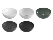 Ravak Umyvadlo Uni Slim B 40, bez otvoru pro baterii, bez přepadu, bílá matná