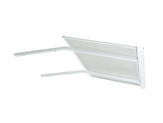 Vchodové stříšky Scobax –  Savespot Tara 100 x 57 cm bílá / čirá