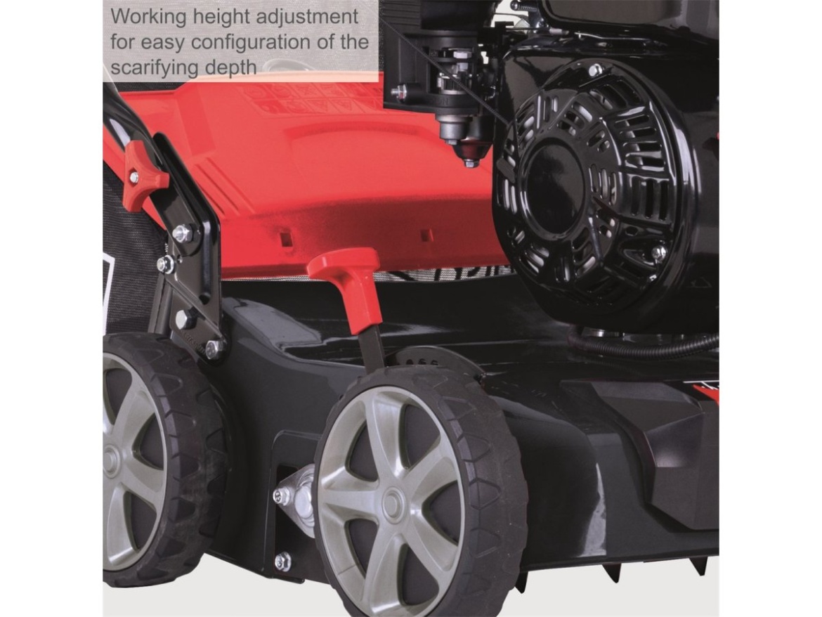 Vertikutátor 40 cm s benzínovým motorem 2v1 Scheppach SC 55 P