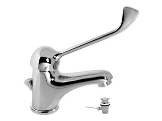 Vodovodné batérie – Novaservis Umyvadlová baterie Metalia 55, chrom, stojánková, bez výpustě, 55001/1L,0