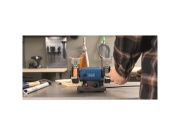 Dvoukotoučová bruska/leštička se systémem Flexidrive Scheppach HG 35