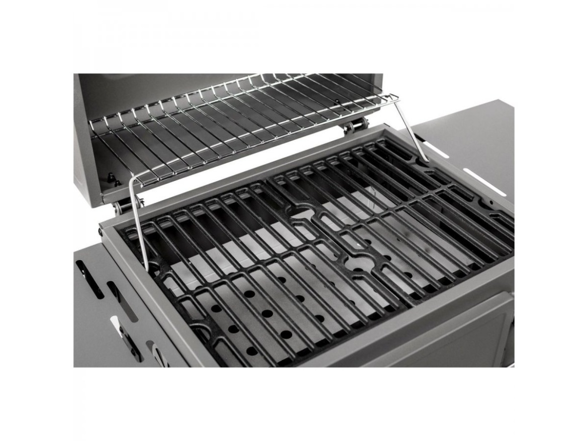 Faszén grill öntöttvas ráccsal Activa Angular smart