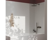 Ravak ES 068.10WV.O3.RB07D.+S Podomítková baterie 3-cestná bez tělesa, se sprchovým setem, White Velvet