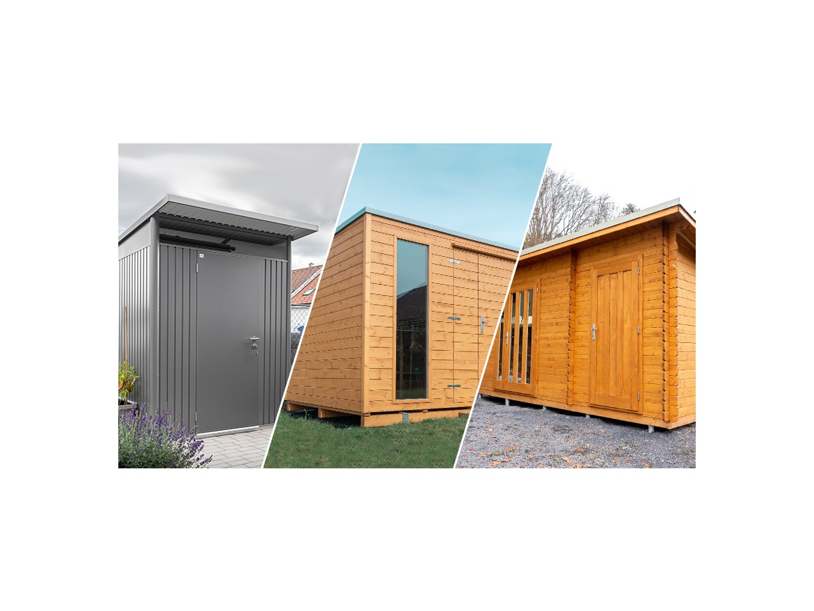 Zahradní domky s montáží na klíč