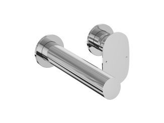 Vodovodní baterie –  Ravak SG 019.20BLM.O1 Umývadlová podomietková batéria s telesom, čierna matná