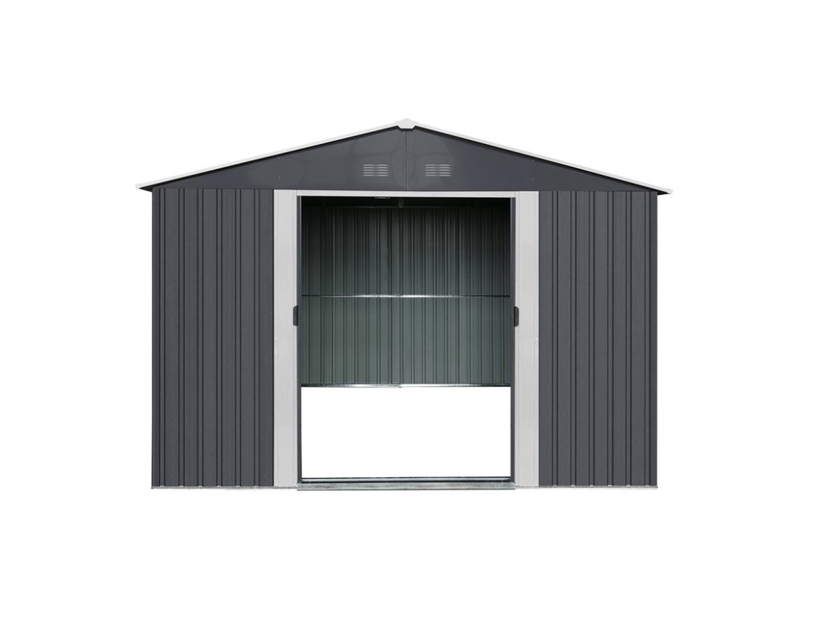 Plechový zahradní domek Riwall PRO RMSA 8x10 Anthracite