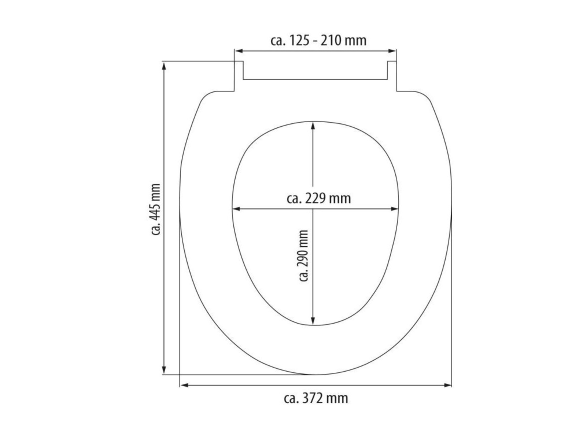 WC sedátka, záchodová prkna Schütte MOSAIK BLAU-ORANGE | Duroplast, Soft Close